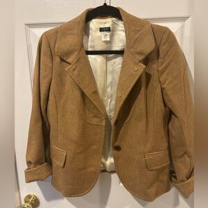 J. Crew Tan Blazer